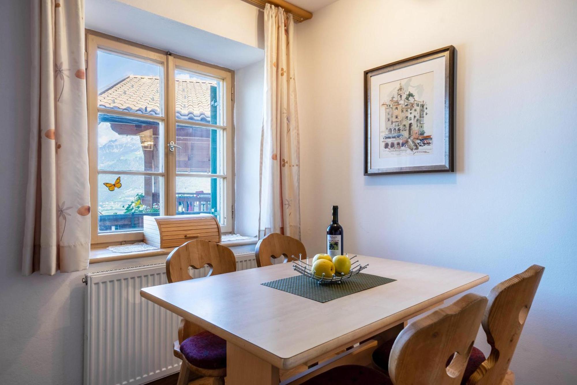 Ferienwohnung Brunjaunhof Schenna Ngoại thất bức ảnh